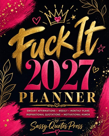 2027 F*ck It Planner cover